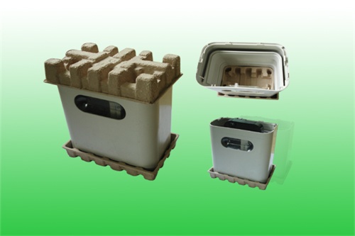 molded fiber packaging insert