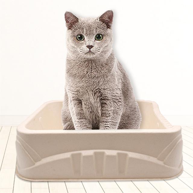 Biodegradable disposable litter box degradable litter tray pan
