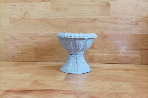 dry flower vase pulp flower pot decorative flower bottle