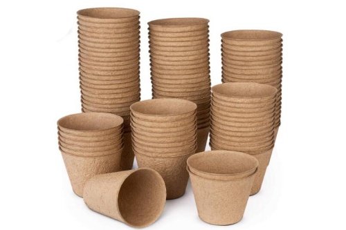 disposable biodegradable jiffy pot nursery planter 6cm 8cm
